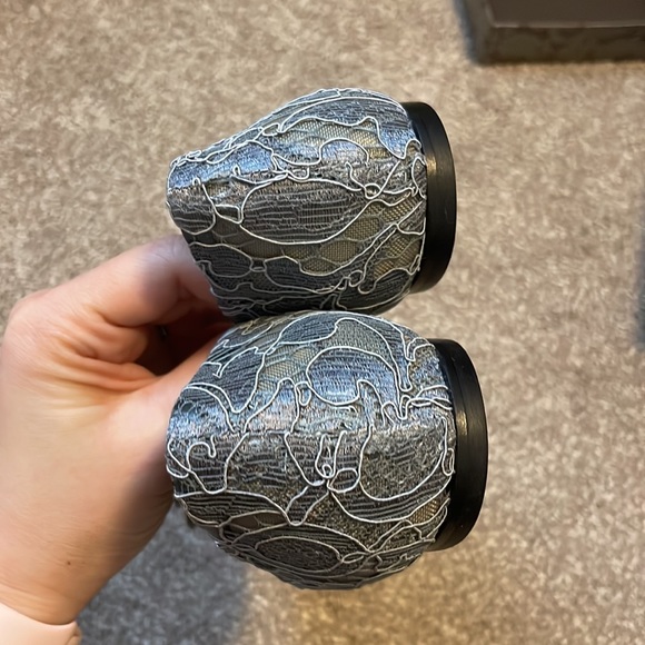 Dolce & Gabbana Vally lace crystals flats, grey, New with full packaging, 39 - Picture 7 of 15